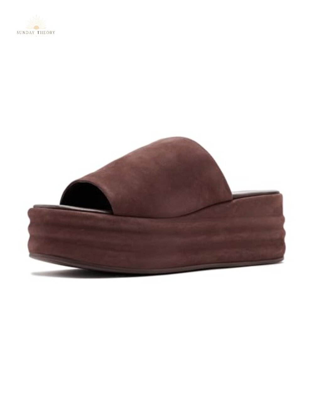 Free People Harbor Flatform Sandals - Women's Leather Wedge Mules